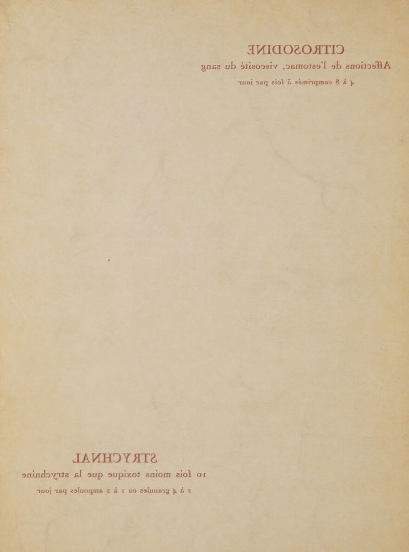 3KIQO&amp;OÆTI3 §aB2 ub èiiaosaiv pBmoïaa l ab anobDaüA iuo( icq aie/} G «àmnqmoD 8 à ^ JAKH3YJTT&amp; aninrfoypJa si aup aupixoï aniorn zloi iuo( iBq zaluoqrae £ B f uo aalunB-ig ^ A s O £