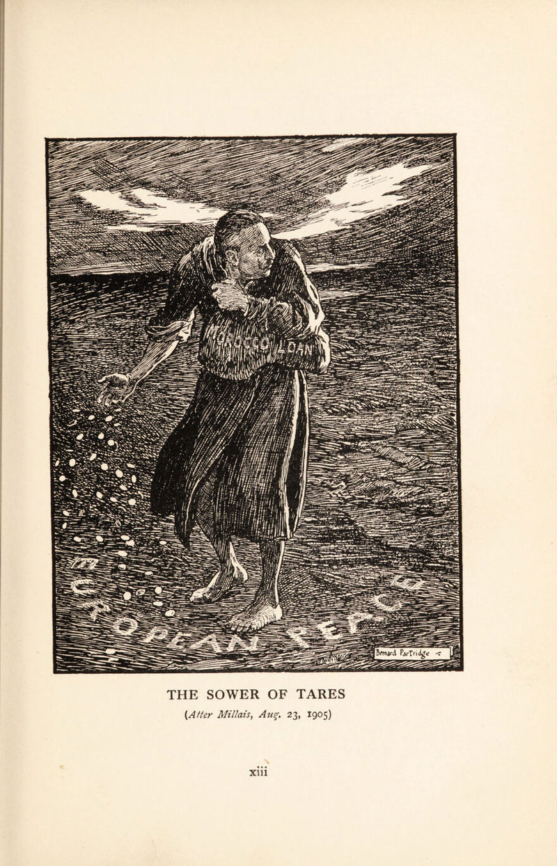 THE SOWER OF TARES (After Millais, Aug. 23, 1905) xm