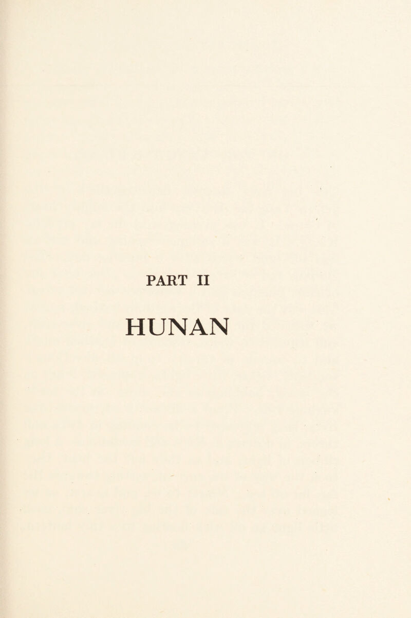 PART II HUNAN