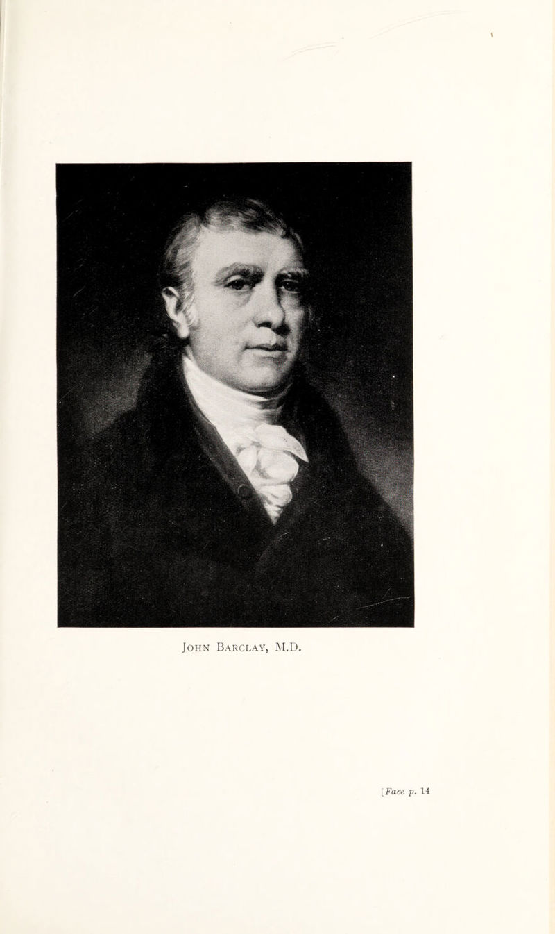 V John Barclay, M.D.