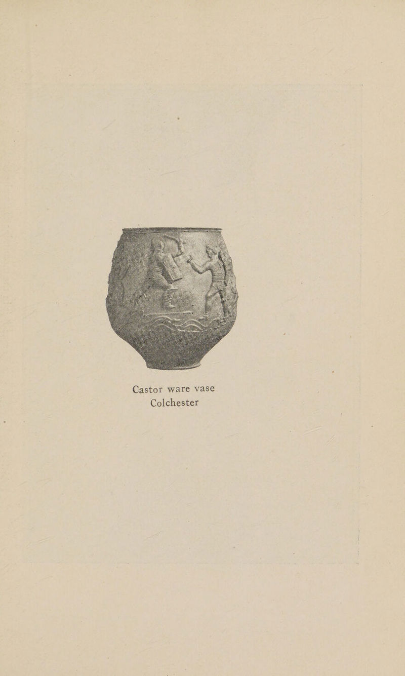 Castor ware vase Colchester