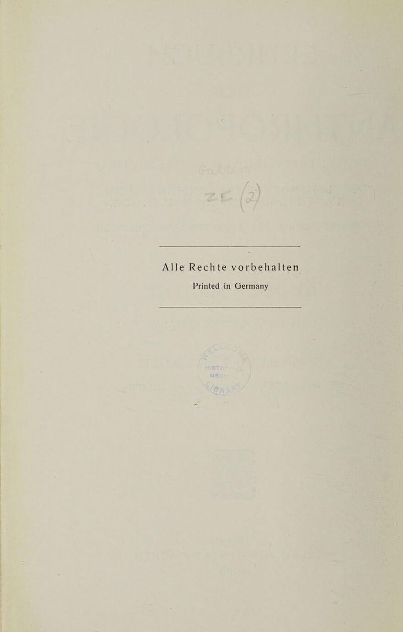 I A11 e Rechte vorbehalten Printed in Germany