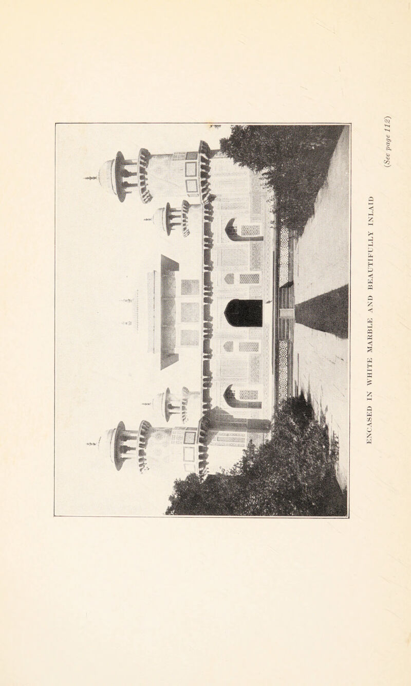 ENCASED IN WHITE MARBLE AND BEAUTIFULLY INLAID