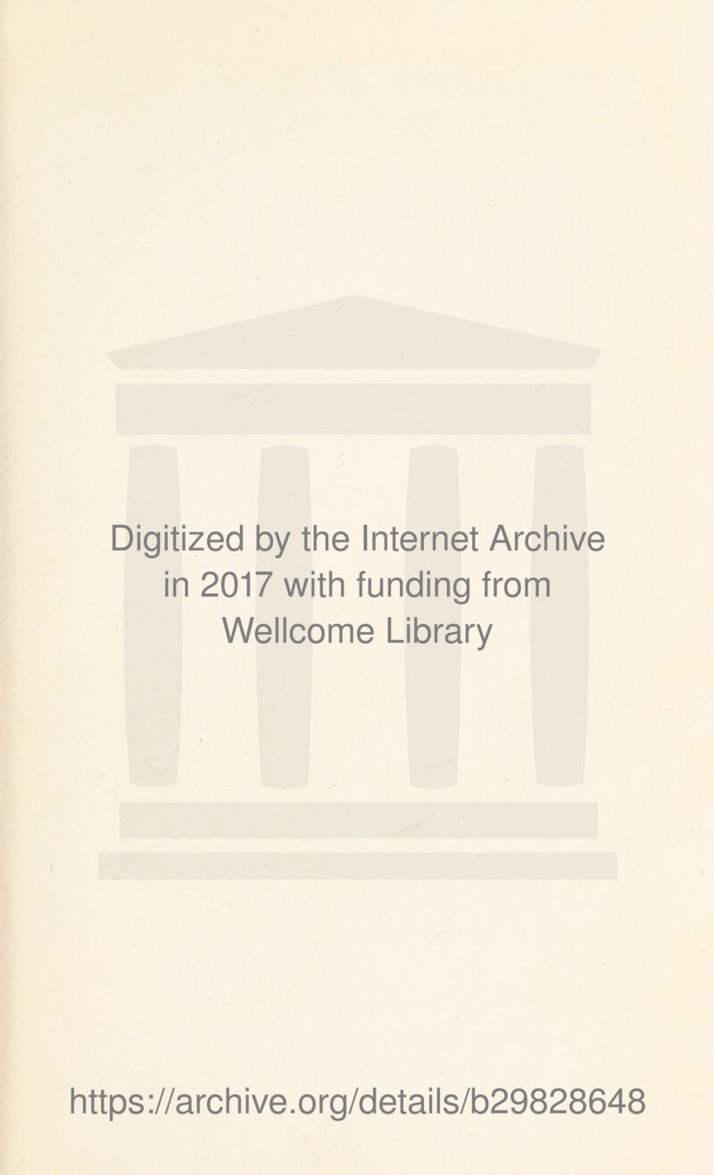 Digitized by the Internet Archive in 2017 with funding from Wellcome Library