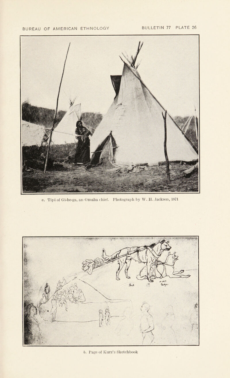b. Page of Kurz’s Sketchbook