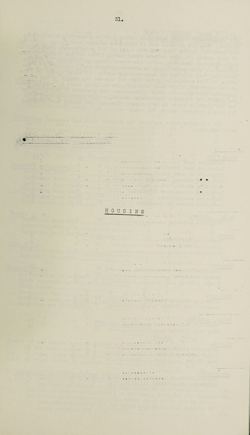 4 • HOUSING A* •*«<«** • « « « $ f * • 3 ‘ #!«•