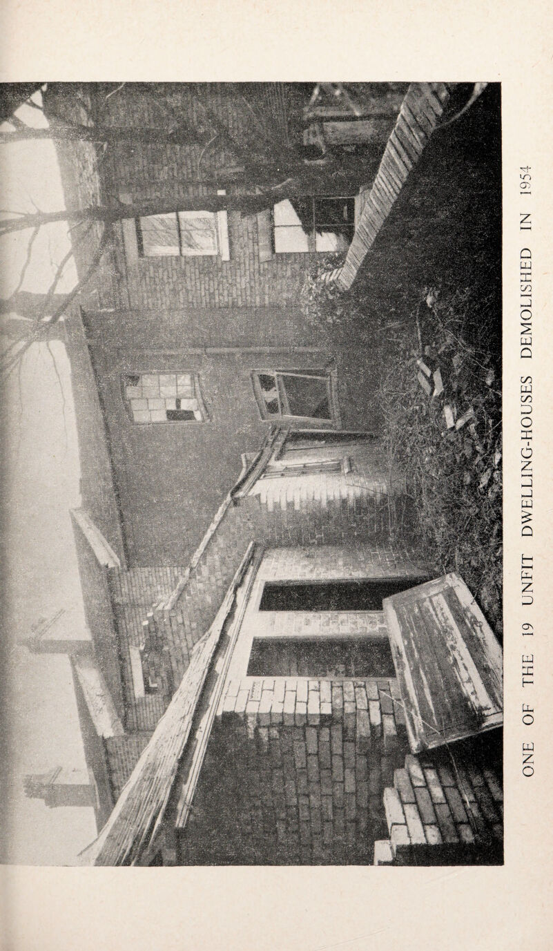ONE OF THE 19 UNFIT DWELLING-HOUSES DEMOLISHED IN 195