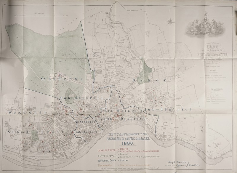 I/JW« Miiih llcaton I'muut Stand of the Borough of fniutir Hast Um/rn Heaton Published l>v ANDREW RE1U. U-SJOtUU Pnnlni'j Court Buildings & 22.Co)lingwood Streel '1411~\' <rou4i/\ U1i7l*’. t/n.vf/ mu- <U4U4t1f\ Eaz&titia Trn m w< r\ s upasea xrmvav r^ ^Tv^- s“i ± o: I + C m WC.HMTilsfyoH'i'TiTi,: mMMrhkmzMmis Deaths Cases not Deaths Cases not Scarlet Fever practice) Dispensary Enteric Fever Whooping Cough practice) Dispensary Deaths flortppi DEATHS during Autumn Quarter. the Public Parks and Open recreation {bunds of the Borough. ami N B The areas tailed green are Jt’e/tS 7Tret/tt/t/ (our/ fitn/tit'*tip' At