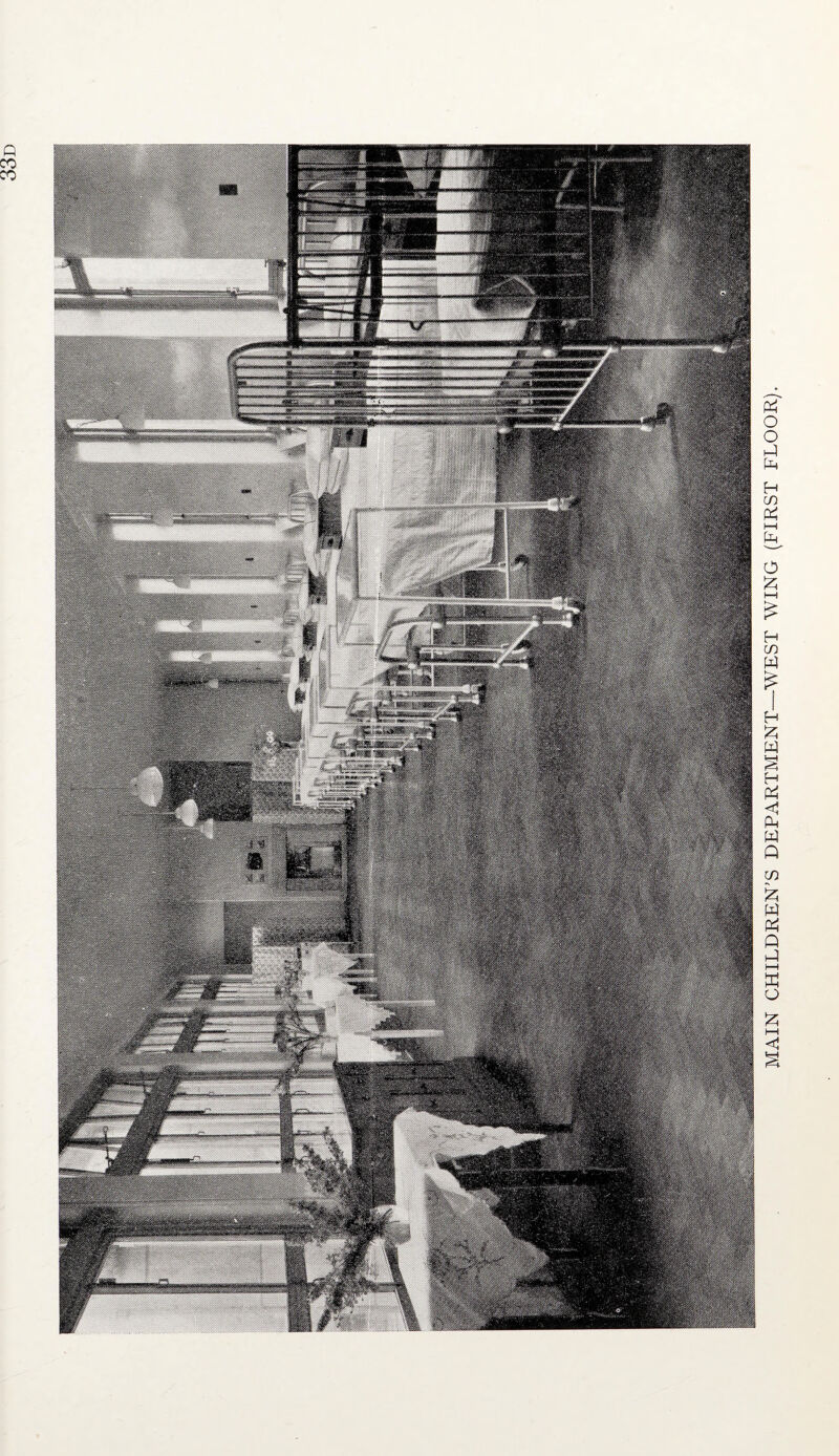MAIN CHILDREN’S DEPARTMENT—WEST WING (FIRST FLOOR),