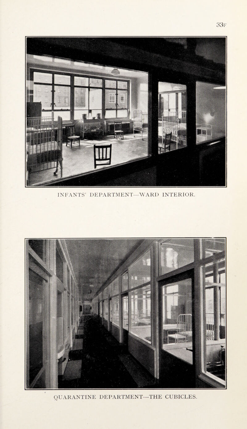 INFANTS' DEPARTMENT—WARD INTERIOR.