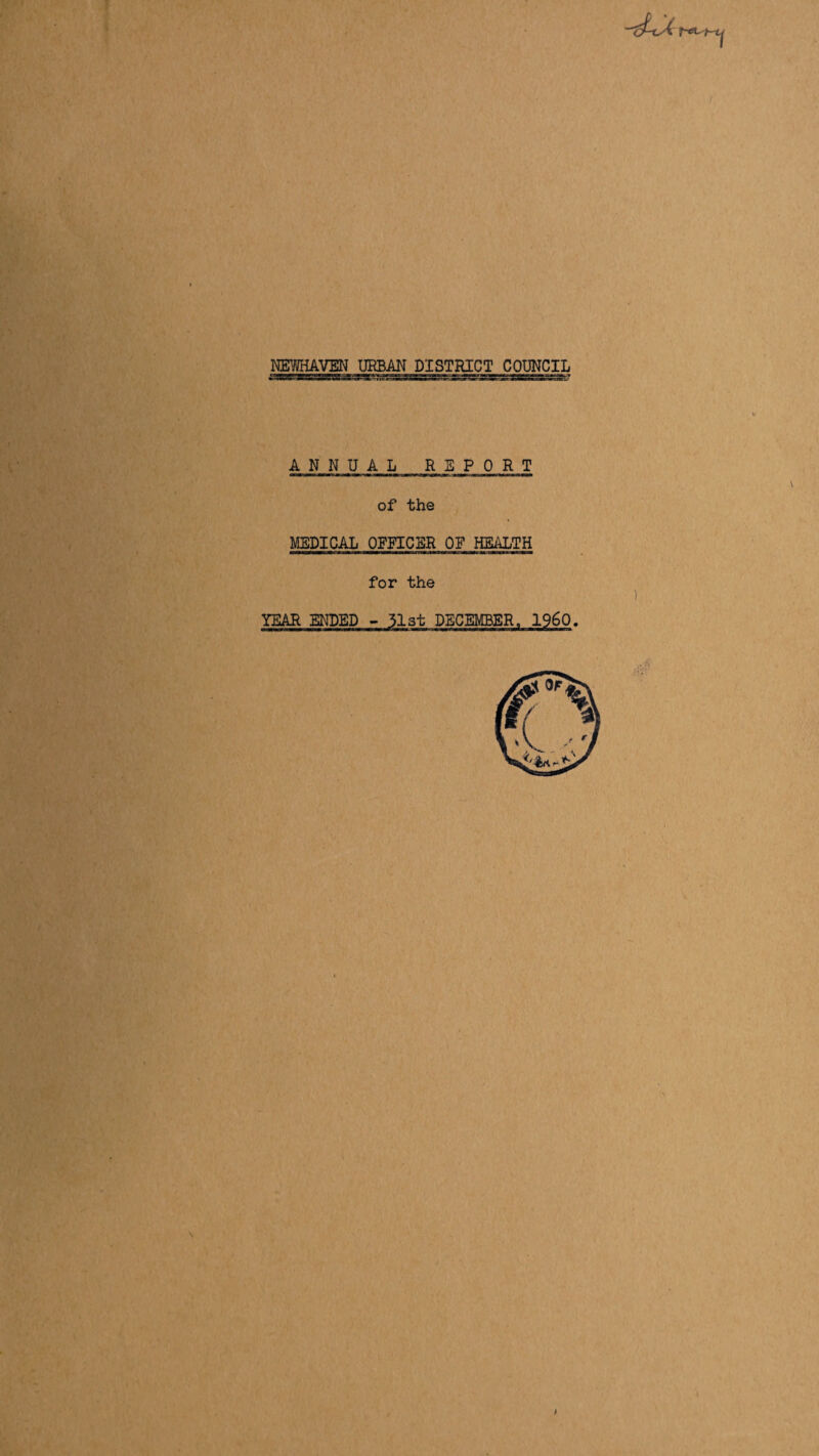 ANNUAL REPORT of the