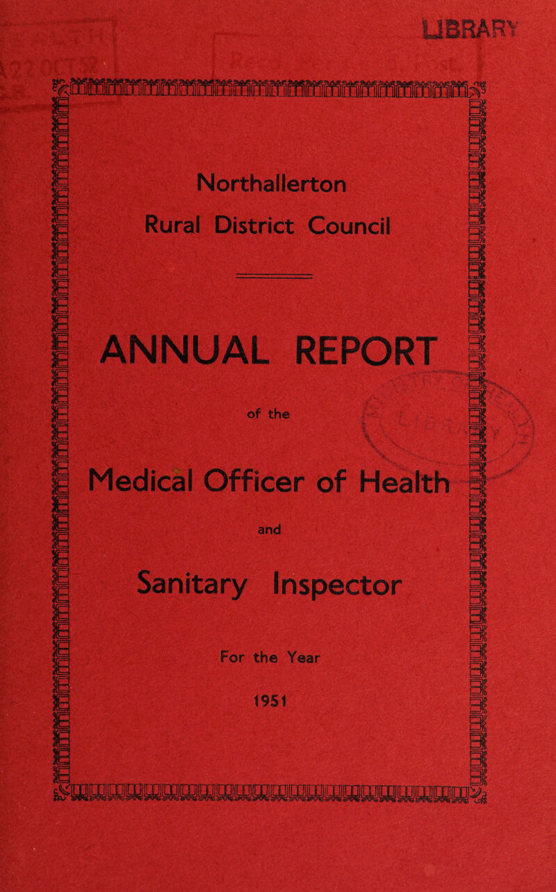 Northallerton District Council and For the Year