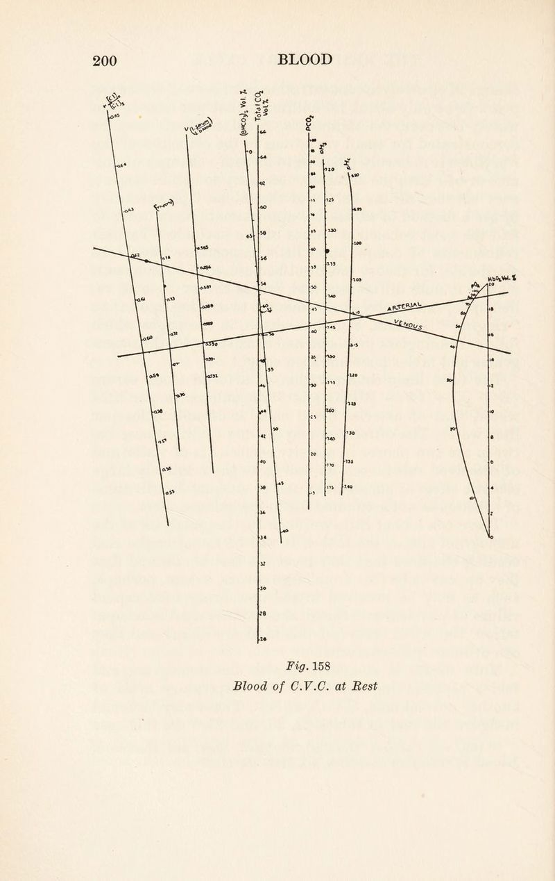 Fig. 158 Blood of C.V.C. at Rest