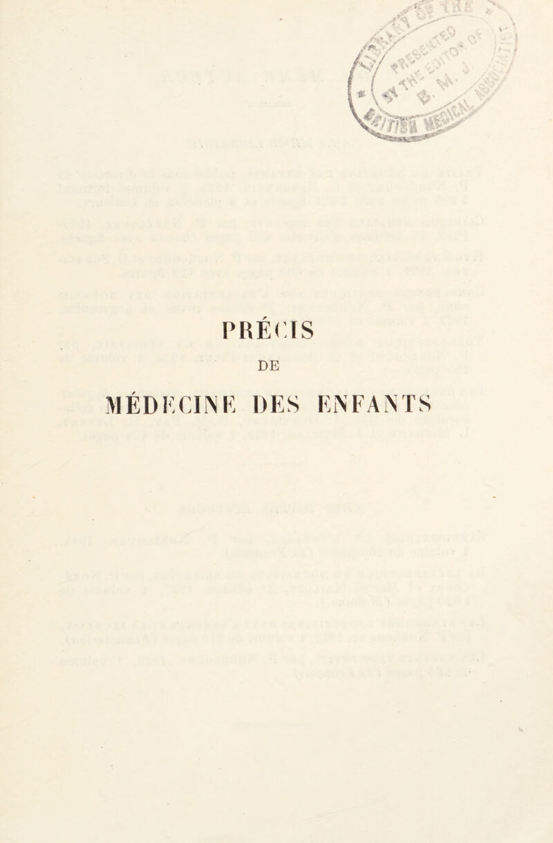 PRECIS DE MÉDECIN K DES ENFANTS
