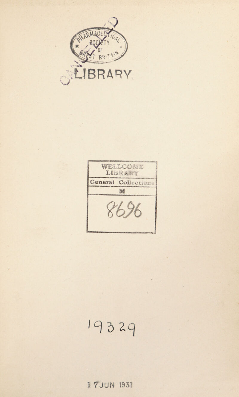 LIBRARY lcl?>2Cj 1 7 JUN' 195!