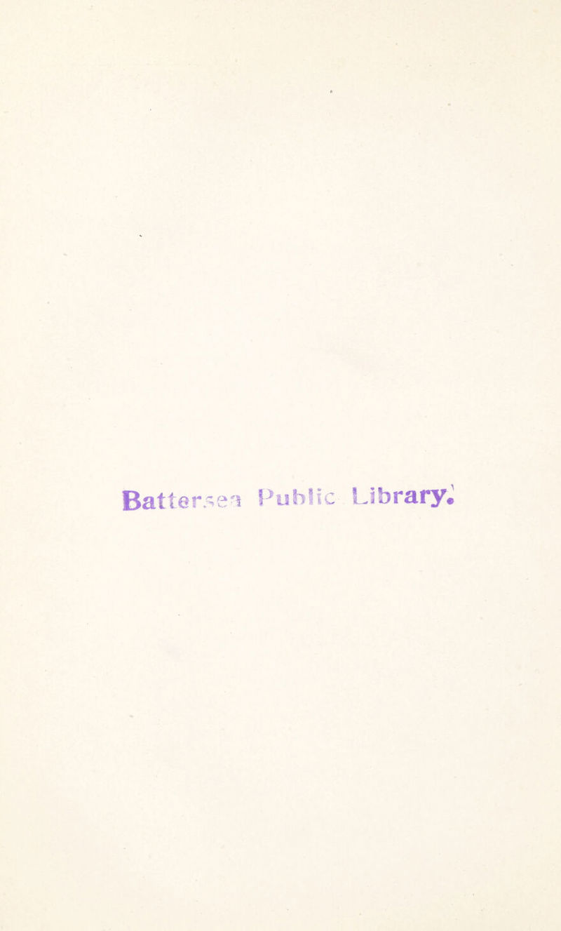 Batter^ei Public- Library*