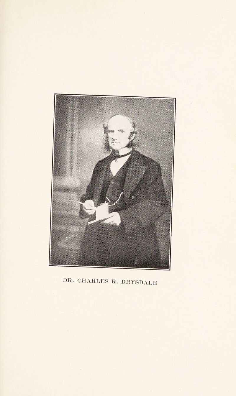 DR. CHARLES R. DRYSDALE