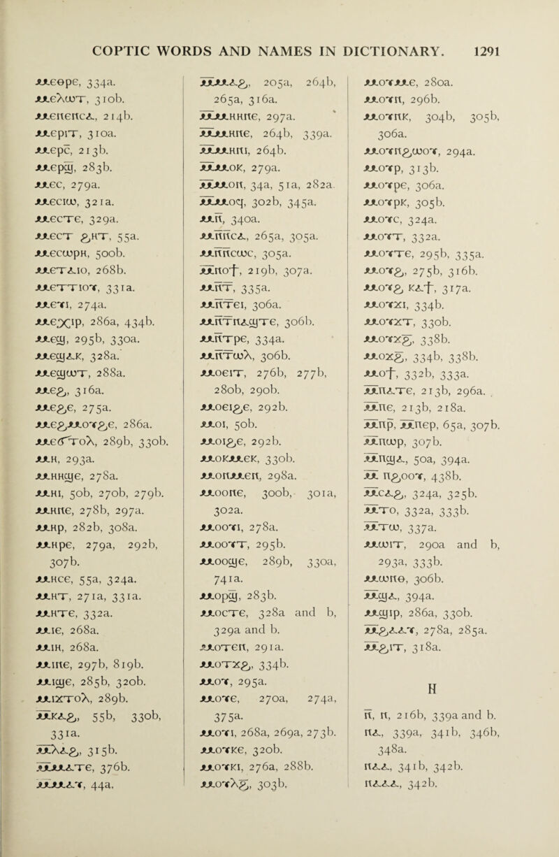 AAeepe, 334a. julgXuot, 310b. jmeitertc^, 214b. Ji*.epn“, 310a. JULepc, 213b. Axepcy, 283b. jm.ec, 279a. jmecicjo, 321a. AxecTe, 329a. axgct- &kt, 55a. JULGCCOpH, 500b. AXeT<LIO, 268b. AXeTTIOT, 331a. AXGTI, 274a. «.exip, 286a, 434b. Axea, 295b, 330a. JULecy^K, 328a. AxecyuoT, 288a. JUL6&, 316a. XA.e&e, 275a. Axe^Axonr&e, 286a. AxefTVoX, 289b, 330b. AAH, 293a. juLHHcye, 278a. AXHI, 50b, 270b, 279b. AXHItG, 278b, 297a. AXHp, 282b, 308a. AXHpG, 279a, 292b, 307b. .*AHce, 55a, 324a. JULH.T, 271a, 331a. JULH'T'e, 332a. xxie, 268a. AX1H, 268a. juurte, 297b, 819b. xxicye, 285b, 320b. axixtoX, 289b. 55 b, 330b, 331a. 315b. axaxx.t6, 376b. AXAXX/sr, 44a. AXAX^£,, 205a, 264b, 265a, 316a. AXAXKKIte, 297a. AXAXKIte, 264b, 339a. AXAXHItl, 264b. axaxok, 279a. AXAXOIT, 34a, 51a, 282a. x*>xoq, 302b, 345a. JULrt, 340a. Axititc<L, 265a, 305a. Axititctoc, 305a. jutitcrj-, 219b, 307a. ■itT, 335a. Axrrfei, 306a. JULrt'TrtA.aj^re, 306b. jmrPrpe, 334a. AxrrfooX, 306b. JULoen-, 276b, 277b, 280b, 290b. Axoei.p.e, 292b. AXOI, 50b. Axoi£,e, 292b. axokaxgk, 330b. AxortAxert, 298a. Axooite, 300b, 301a, 302a. AXOOYI, 278a. juLocnrr, 295b. Axoocye, 289b, 330a, 741a. JULopcy, 283b. julocxg, 328a and b, 329a and b. Axcrrert, 291a. aao334b. AXCnf, 295a. AXOTG, 270a, 274a., 375a- AXOTI, 268a, 269a, 273b. AXOTKG, 320b. JULOTKI, 276a, 288b. AXOTXg, 303b, AXOYAXG, 280a. axotr, 296b. AXOTItK, 304b, 305b, 306a. Axonrrt^/juonr, 294a. «.ovp, 313b. Axonrpe, 306a. ■JULonrpK, 305 b. AXOYC, 324a. JULOTT, 332a. AXOTTe, 295b, 335a. 275b, 316b. AXO^ KA/f, 317a. AXOTXI, 334b. AXOYXT, 330b. -OTX&, 338b. 334b, 338b. AAof, 332b, 333a. juCn^-Te, 213b, 296a. axttg, 213b, 218a. AXTip, Axnep, 65a, 307b. AJLROJp, 307b. AXTtOJA., 50a, 394a. JUL TI^OOT, 438b. 324a, 325b. aJt-o, 332a, 333b. AXTTU), 337a. Axuorr, 290a and b, 293a> 333b. Axume, 306b. AXOJ.L, 394a. AXOJIp, 286a, 330b. AJL<P,<L<£/r, 278a, 285a. AX&rr, 318a. H It, It, 216b, 339a and b. 339a> 34ib, 346b, 348a. 341b, 342b. 342b.