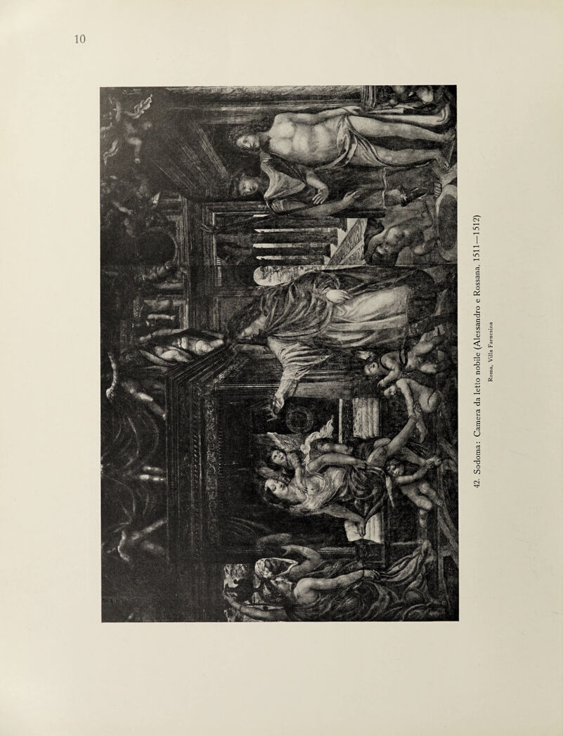 42. Sodoma: Camera da letto nobile (Alessandro e Rossana, 1511—1512) Roma, Villa Farnesina