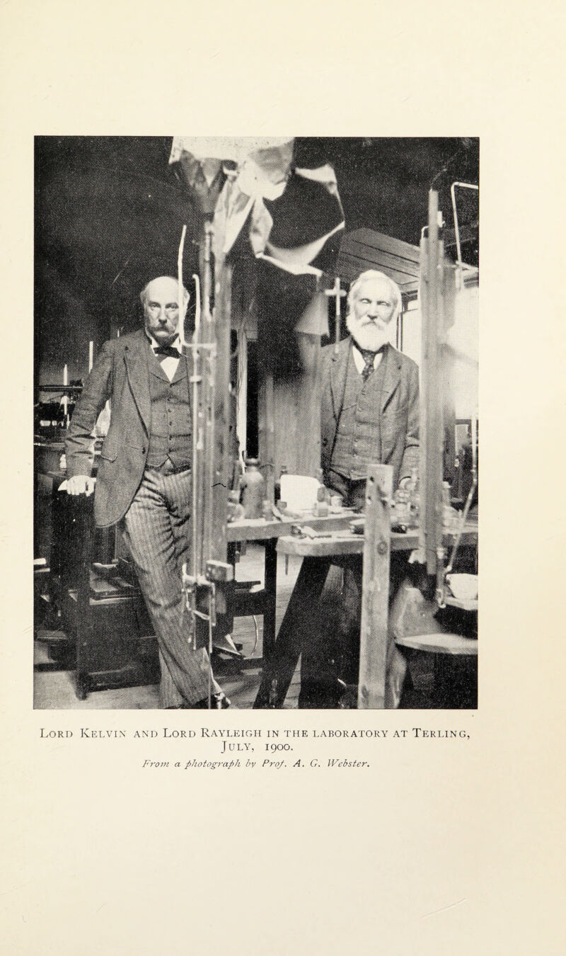 July, 1900. From a photograph by Prof. A. G. Webster.
