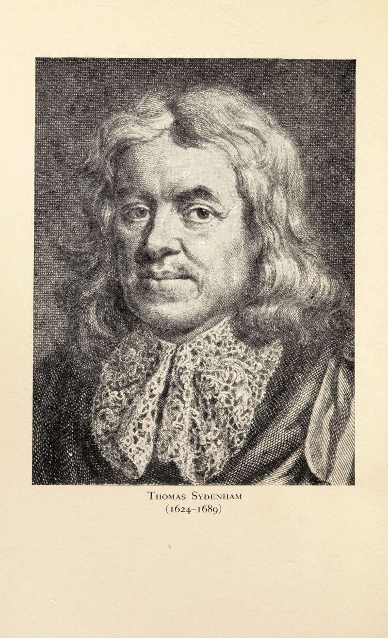 Thomas Sydenham (1624-1689)