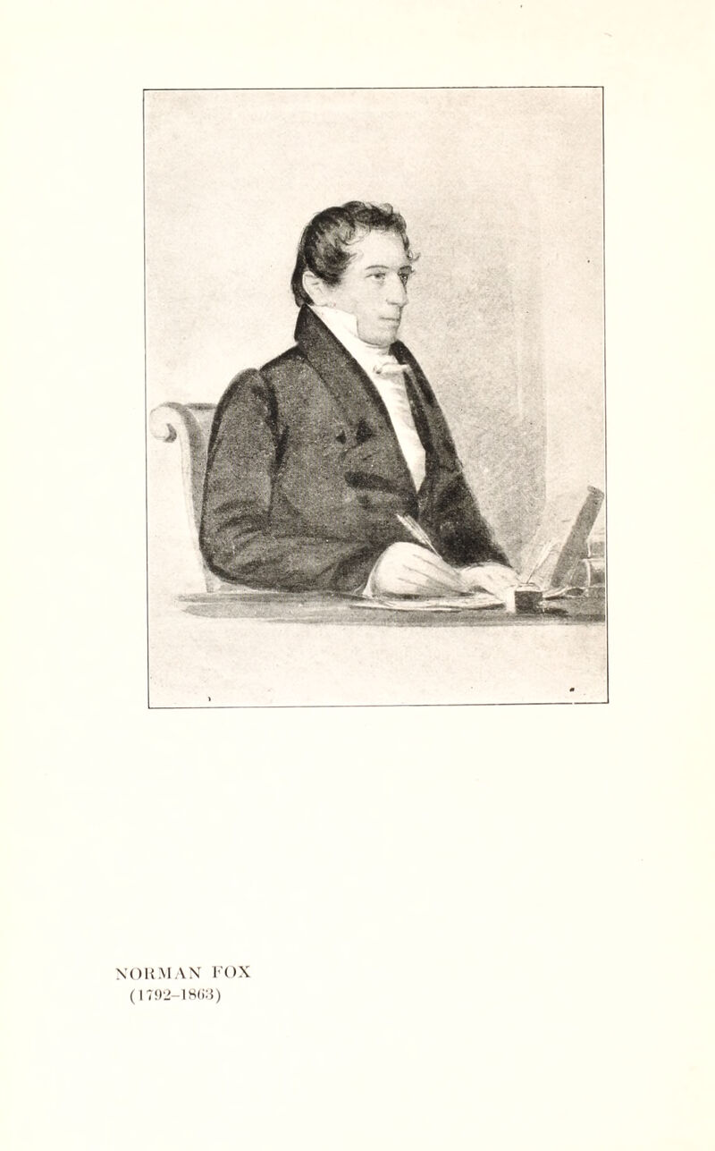 NORMAN FOX (1792-1803)