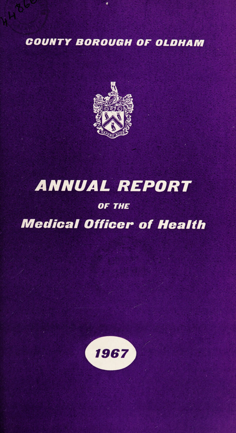 ANNUAL OF THE Mletficof Officer* of if# COUNTY BOROUGH
