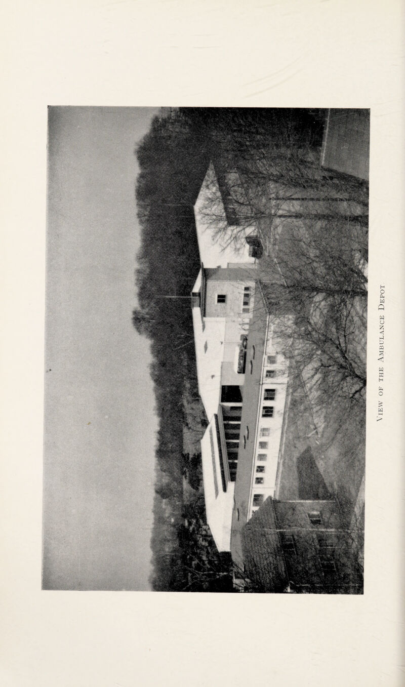 \'iEw OF THE Ambulance Depot