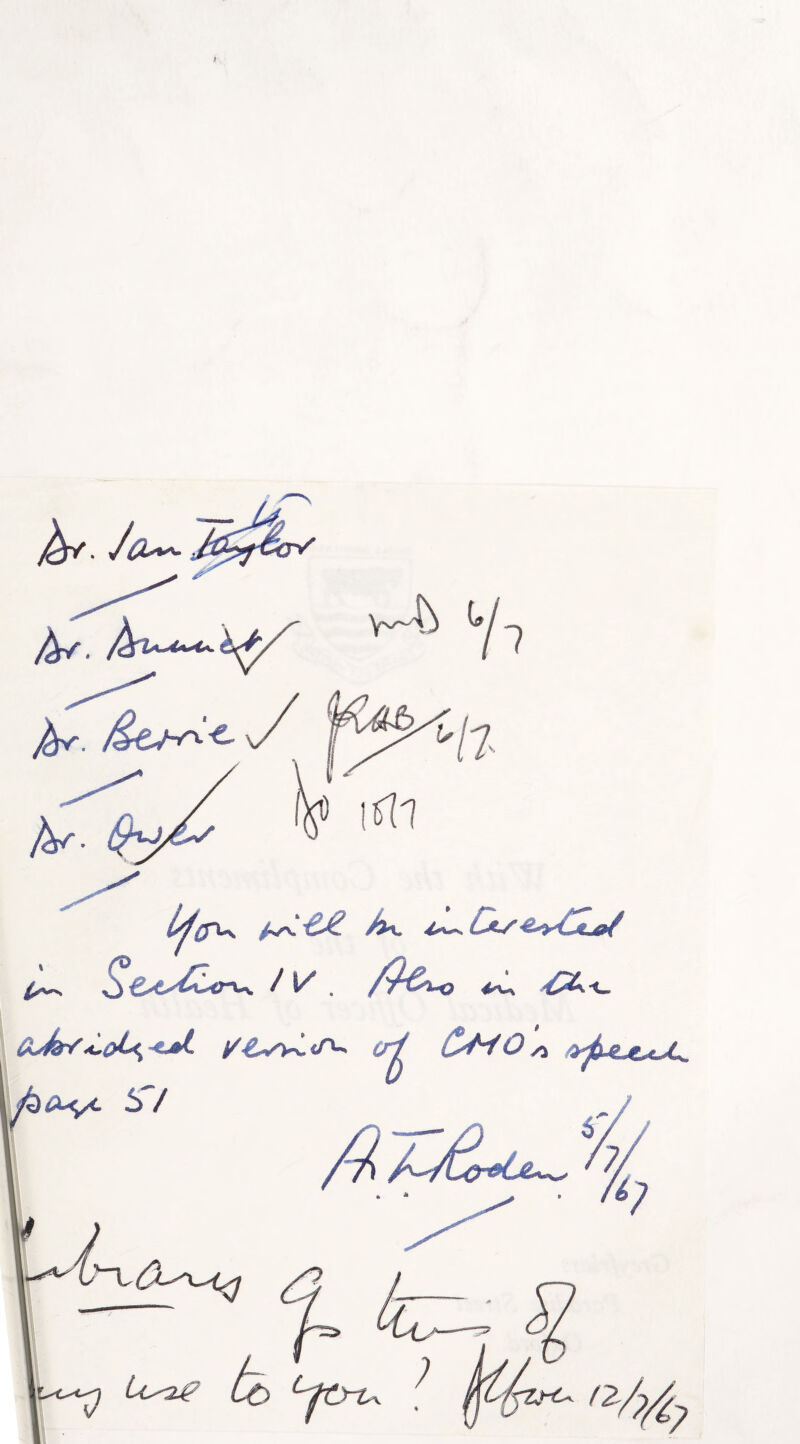 a O i^tdZtr^ /1/ . /^&-o ^ t%-<- isd&Y*.C>L<i *jU. /issyip-, ji CsMOs* | y^) iX<^/C 5 / ft,T£*Jn, CpT~ 1 ^ (2