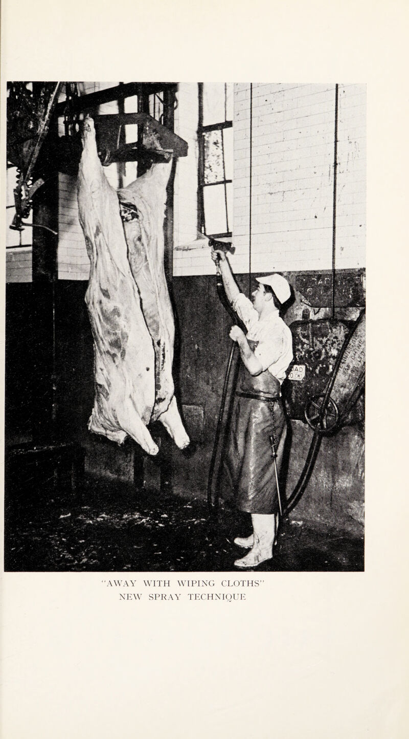 “AWAY WITH WTPING CLOTHS” NEW SPRAY TECHNIQUE