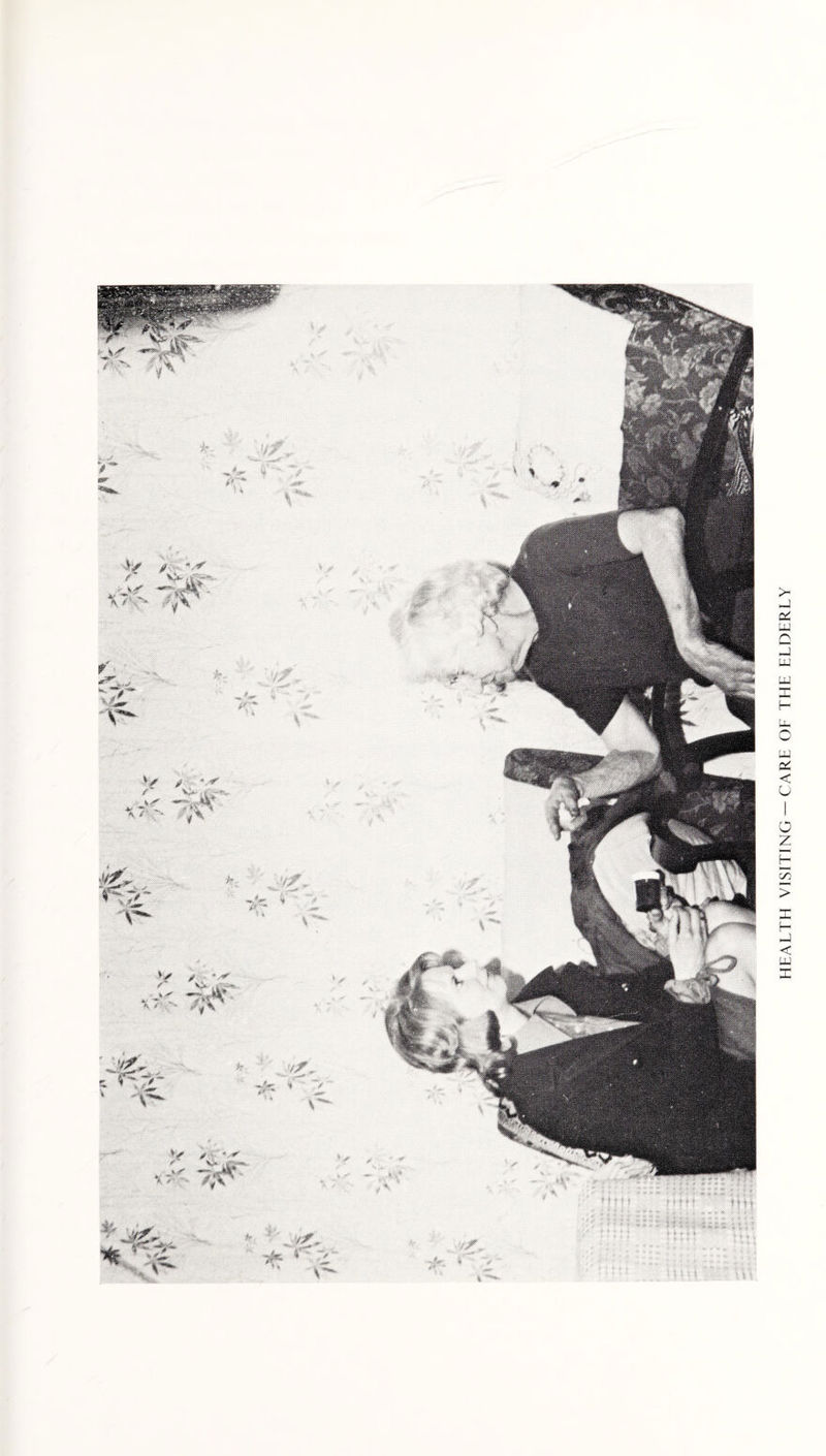 HEALTH VISITING —CARE OE THE ELDERLY