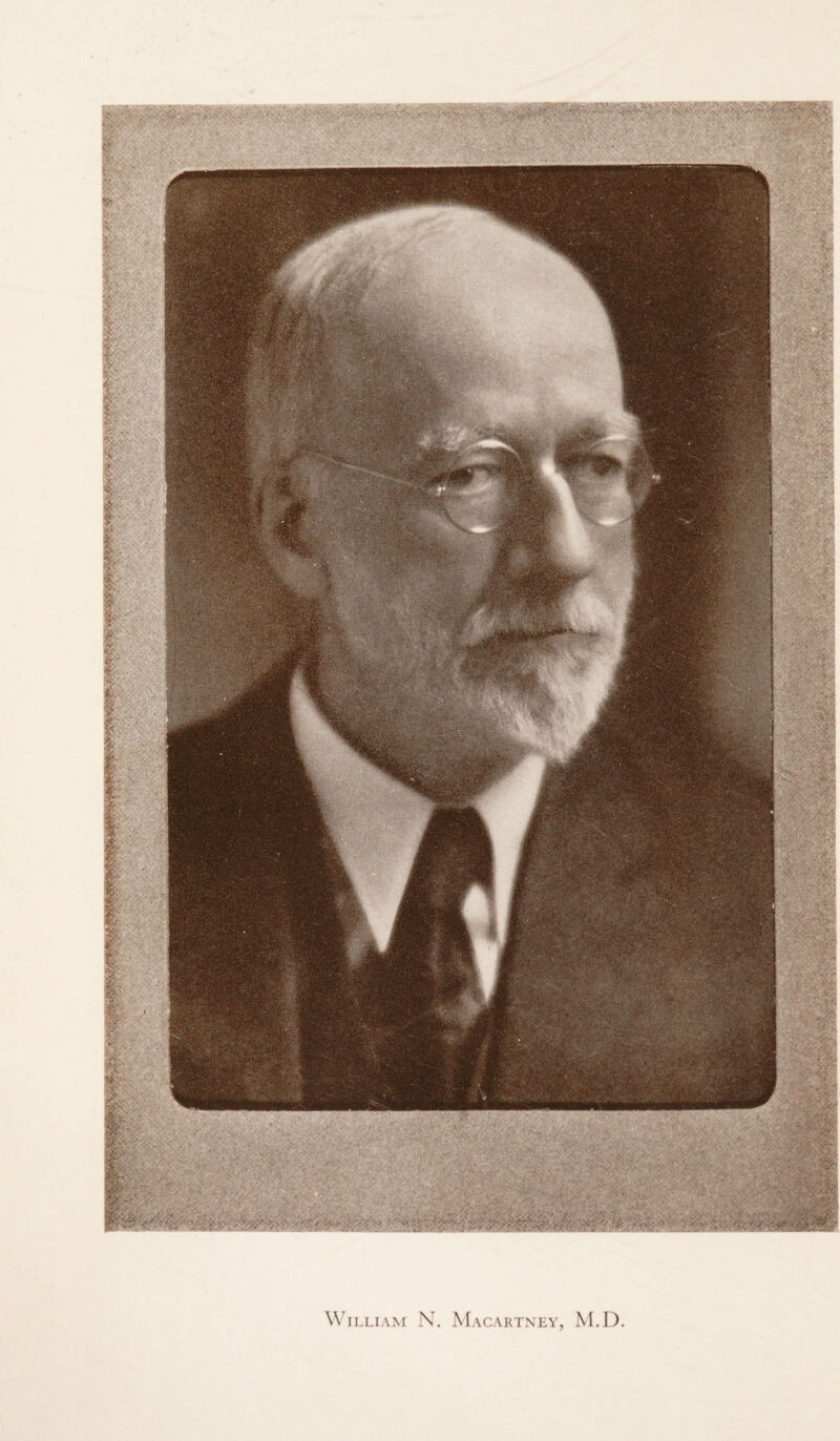 William N. Macartney, M.D.