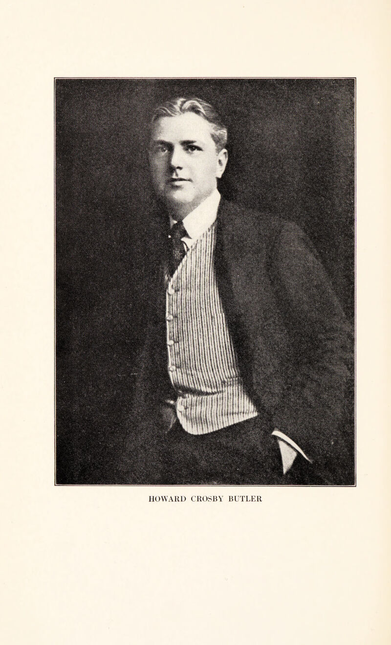 HOWARD CROSBY BUTLER