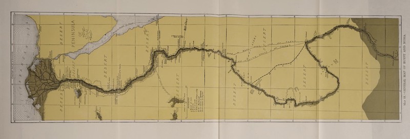 /.OTifitucte Sast 3|z ° o/ Qree/tt^tcfr. PUD 1/0/JO /$• or k J Map 13. —< GENERAL MAI’ OF EGYPT AND NUBIA.