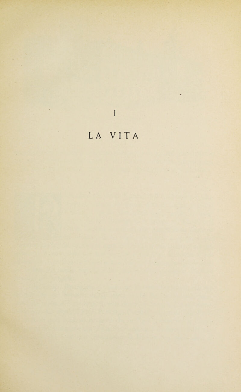 LA VITA