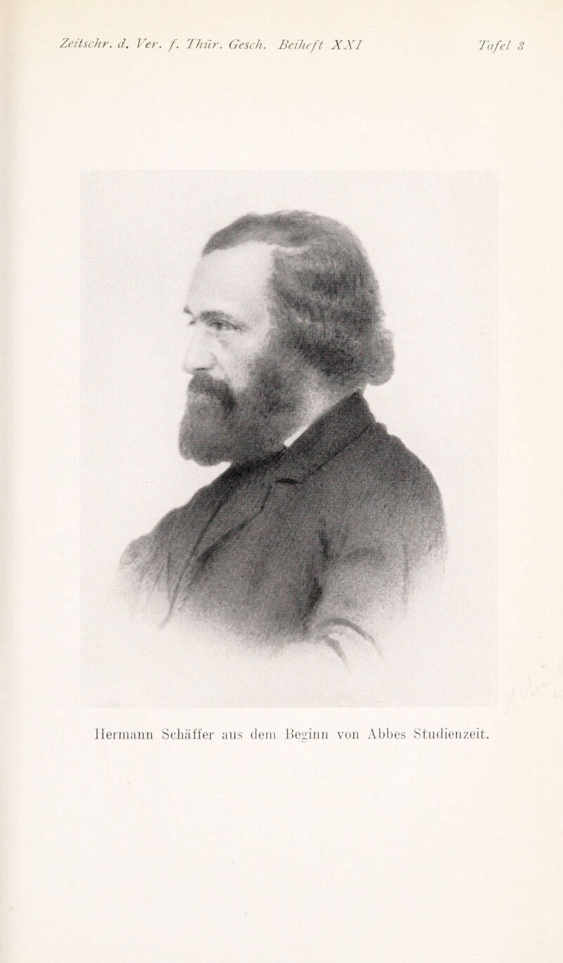llennanii Scliat'fer aus deni Ueiiinii vuii Abbes Studieiizeit. o