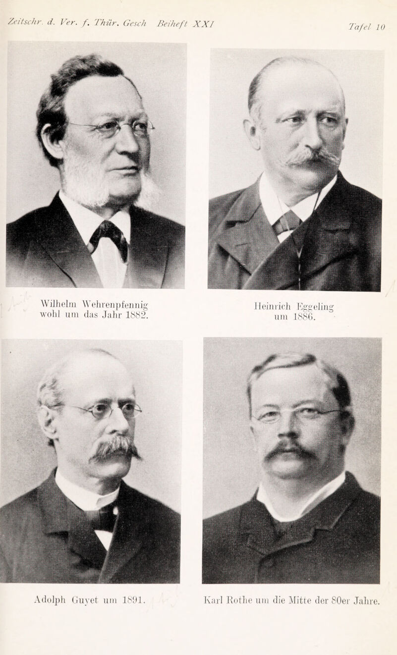 WiJheliii AW'liienpfeiinig wolil mil (las Jalir 1 Iciniicli mil 1880. A(l()]])h (iiiyet mn JMU. I\ail Kdtlu' mil (lie Mitte dor 80er Jalire.