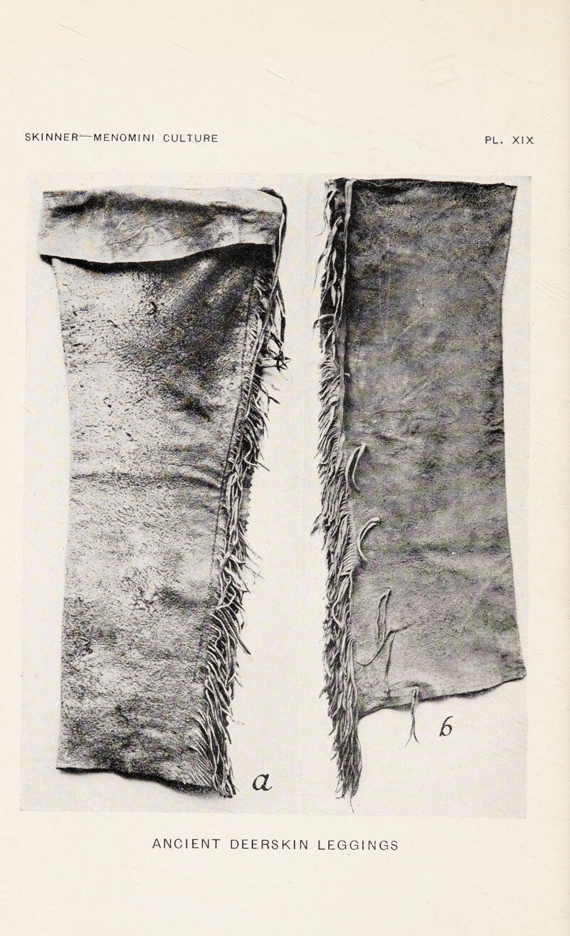 ANCIENT DEERSKIN LEGGINGS