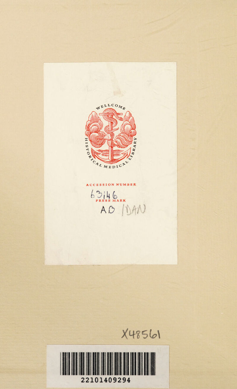 ACCESSION NUMBER C^KC K- - , • J -■ ■ ' ■ < - ir— > ■■'!;'^ J-'- .-^ -- :' v' '•< ■. :'■'. ’r'-' - ».'J-'siif*-.''-: . -yf'. -;. • ' ^ ‘■■'''‘^''•^>'M-’ -■ ''•• ''-..v- .,-:a'■, -.(.H. .'x.v. 'V - ■ ' *>-'r ,^»»w V. f U.v-t*''' -< ,•■ X^ISU W. 'S' 22101409294