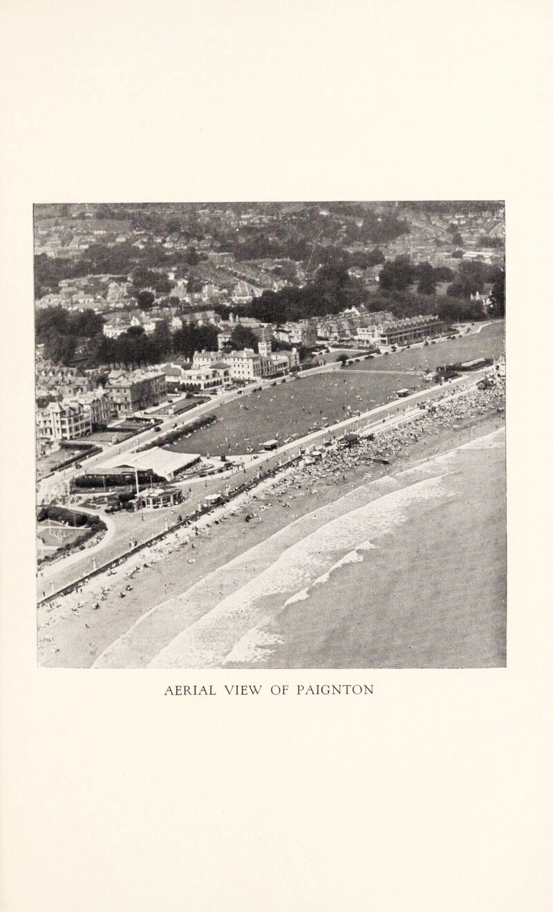 AERIAL VIEW OF PAIGNTON