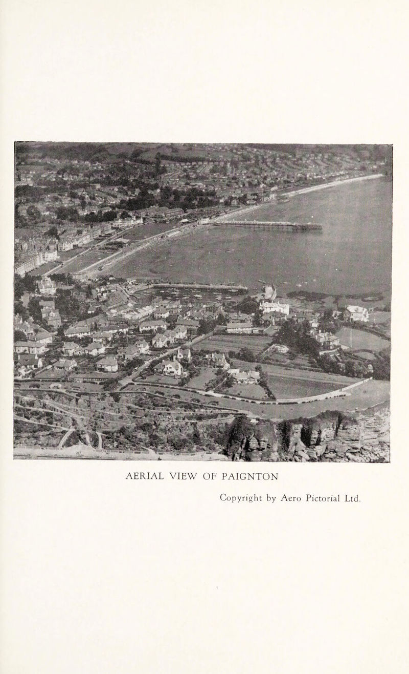 AERIAL VIEW OF PAIGNTON Copyright by Aero Pictorial Ltd.