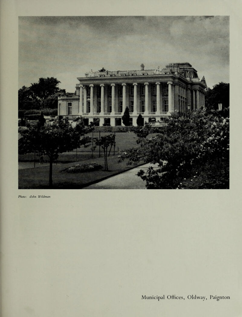 Photo: John Wildman Municipal Offices, Oldway, Paignton O