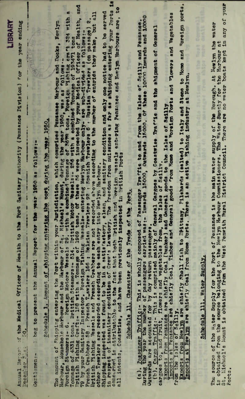 0 w G •H tJ CO •p o c o •H m > g o C «e N s >* p •H o si p < N « P w4 C « 05 P F« £ i p o p JC p (H CO s u o u o o «M o « o •r4 •o £ £ • P o irj wj a) frj ^ <S) CO G 3 flJ >:: 01 r; 0)1 <0 ti s #H iH o Vi m 0 O 1C a u 0 2 P •« £ P !• O P, a> K »H 0 < 0) P P C 0 m s a o p to © jO G § 'I' 1-^ P G P < I wl & S 43 P K3 G 0 * 43 P 0 M o O P 0 •0 c O Vi p p 0 IH O »H • 0 CO p ..i^ SS£ I o{ S: ♦^i S' ti l; 0 0 •H P.E P 0 V. C *►. I C O 00 • IC w4 0 w,C T) 0 tCOi Vt 0 P c ^ CcHJh 0 00^ O •C h 0 rS /:; Vi 0 0V fciH 0 OrHV(-l4H go 0 X* ^ ^ V & 0 0 ^ 0 P fi tDw4 ^ (3 u 0 C0V‘ceH 0 0 0 tro 0 I » cas x> fi V 000 900 0 0 b 6^ t« 0 0^0 0 0 fc § 0 O *0 0 c £ file 0^ fes 3 oaCiQiO I *'0 Ai rl O B ^ P OVf-IIO 0 V b 0 0 C ^ 0 0 Op P O 0 P 0 0 0-00 b w* ^<0 0 b 0 O b 1C ^ O S#-4 P 00 p 0 O B ei; vi^ CP 0 Qc OPO^^bbfi 0 ^ 6-* wO 0 0) 0 SC T? p fi tcir: b iC b «i-«0CO©f?0Ol b q Bi S«H 0 ; P 3 C I r-1 C o I O •*«0^ 0 0> Eh CO fiC 0 P. I • • <H PS CC 0 C P r* 0 0 > S OC000tO**O «4 3 fi 0 0 C P P J0 P CO 0 S ^ ^ P b 0> o p 0 b 0 0 b b ^ fi *0 0 0 ** > b O 0  b o P bO •a 5 Si 0 c ^ o 0 iH P tJO ^ o c » C H p, ‘5 © o c §2! ^0 <3 80 G 2 b C CVi •* -. fcr 0 «C C 0 c ® T? «« n b P 0 ^ •-10^ •2 *5 C fi 0 « O 0 0 «4 0 0 3 »-lp s^ fi ® 5? b •* P «j B wAi P O g ^ -n b - iC 5^ c3 i V b h CQ C fi •C ^ •Vi V0Ob^P000fi 0* 0oOcb’c;^co0 v4«-« P 0Cb 0^ b 0 0 P »-• O o r-« E-t 30^S»0 t avpv •n X ;c _ c 0 0 0 P ^ O »H b b ^ P 0 P 0 Eh 3 S ^ »l C3 p O P o> 0 fi O ^ • ••HtO00fi P05 b 0> > P C CC CO OQ IH bC 0 b0»-1 b 0 fi b •c fi V CJ 0 P ^ 0 .00 • hH Oi S>-- b • 43 V P O CO • Vt b o b OP P P 0 C 0 ? ^ c % ^ /::*H p 0 o 3 ^ o p 0^ bP^ O b W b 0 o 43, © p P 43 O O n 10 0 P > cO 0 X b P fi= fi 0 0 jfi 0 O •>! (C O vO 0 43 « 0 p - © 0 •• b 0 0 ^ CC«4 0 0 0 I 0 ID ,fi O b • ■ fi <0 4) P 0 O 0 C C ri 0 ^ 0EH«-(no C«HOV© S 0 b ^ fi ® 0cCb043'O0CV.4) . . 0 O r4 0 b P O PSP43fc^fiO wOfiP V COP 000OP43P CVfi ^ • >b«p»0^^ •H fi b04; b e 0 xj ^ b0«40 o TJfiO 0 0 9^<D P 43 V V fi PbbPir. cufi. C fiPPiH© fi 0*c £ 2 S 0 O ^ b H. 0 4> a I M b to bO b •• fi iH C cc • 'P M 0 p rc co w V •• Cl fil fi 0 »>s 0 fi. 0 I O b b CO J) •• P O 0 lO 0 p b rH bCva ra to o (C fi fi b S E to ^ 0 © H-t ^414300 4) 43 o 4^ P O fi 0 0 ►>5*H b • 0 fi 0 4J P 01 G ^ O <0 0 -H P b 0 3 •C O b Vi O 0 n 0 0 b b 0 CO b m 41 OCT P 0pfiP0 C^. 43 b rH bCva CT bO o vl P O 00ICfifibSCT0 C30 V QEtO<HcO0^b 04V O3c0-<!i'43cO4)43OCTOK • O ^ to jO n r-f G 'Hct P^pV5^b 0s-liHHlP_P fi tOOfe3b&:0 o'CC OU bbO0^0 0bC043>> 43&4e0.fiP G3^tlOCT 43 CT <HCTbfi 0 O*H0P^>)O«HbO«© 4!OCP40fiP©Q.bfi ©bbfi*H 0^43^ ^ ^ 40 0 ObCJ>bbP43fiO':J eHtrjfbEHfrit-fccq oeopfi fi s o CO o • C S8 G H 0 H V c c 0 O On n •a x3 c b 0 0 1.^1 0 b 0 c s p fi o c •0 c o V #-l o 0 0 0 ££ 0 P 2 P •a c o 0 0 rH 4) 0 P £ c 0 n b 0 I P V fi V V 0 * 0 0 •H O A» Se p V • O b .£ 3? M 0 0 0 o L> p1 St A.: o; V; b! e^i p> I vi 0 P o 0 b 0 43 c? V J!° P • C _ o b IC V> ri V 0 c« 0 b 5I P V C 0 o bO &4 le iH b 0 0 bov fi b 0 0 * % 0 c 0 Ai • Vi •• O 0 0 •o ^ o 0 T? &0 b b 0 00c S»V 0 0 r-l Mu e b 0 fi 0 fi 0 O b 0 ^ 0 fi.O o 0 0 0 «H 4> B op. B4) S»» 0 Ch rS M c «d P rH ^ fi © b ► O 0 b a p-.^ CT CT B V ra ^ CT S>* O fi V ►» 000 CT p,<d •ri CT 43 Vi H 043 n • b b -H • • ^ 0! 0 C ^ 0 M s _ • P o sc o ►»rip B 45 P O V 0 b O CO V V 0 C O V O 0 ec o bcv b o 0 0 r-l O O 0 0 to <-l b rl 0 0 cH 0 M C O b 0 b 0000 _ c P V 0 fiC 0 *0 bV fi V © o c 0 0 i-l •^ Vi CT 43 © b o^ © 43 ^00 - 5 b O 43 «H 0 •© ‘ * b n P b a §} 0 b £ XS fi 0 1 S • o ? P »H O 0 C K 8 p p M 0 fi b 0 P 0 0 c P «4 bO O fi “**2 ^ 0 ?r p 35 0 «4 wP O 0 0 •c b c 2 ^ 0 0 p A. 0 b a:2 fiH 0 p • p 0 p p lb b CQ O Ah e V B • O 4:iH iO 0 o V: p^. 0 fH .H V 43 0 O •H 43 k£* 0 b b 0 P 0 B _ 0 0 »H 0 • 0 u 3*0 I • 0 •H b »-« V C © •• P fi ©H P 0 fi 0 p 0 ^ 0 0 0 F •a a Q C 4; a V a S b a a (0 CO iH £ P 0 V V 0 N V © •Hi 0 u 0 cS P-. c 0 s CQ bob *0 0 © u 0 0 tH C E A. ro B sz; G 0 fi 0 0 0 0 S»® Oj b P iH b p CT b « • V fi CT Vt cd 0 ©fib 0 M fi 43 0 P CT CT CT n Ah p 0 C) P P 0 P p X3 CT b b 43 b b • tOb • © 0 0 P 0 0 e M 0 a a a a 0 *H a: 4) fcO K B fi 43 W P O N. source of the Vi/ater Supply for the Port of Penxanee Is the main water supply of the Borough, At Newlyn the water obtained from the source belonging to the Newlyn Harbour Commissioners, The water Sunoly for the Harbour at l.ilchael*s Mount Is obtained from the West Penwlth Rural District Council, There are no vrater boats kept in any of your