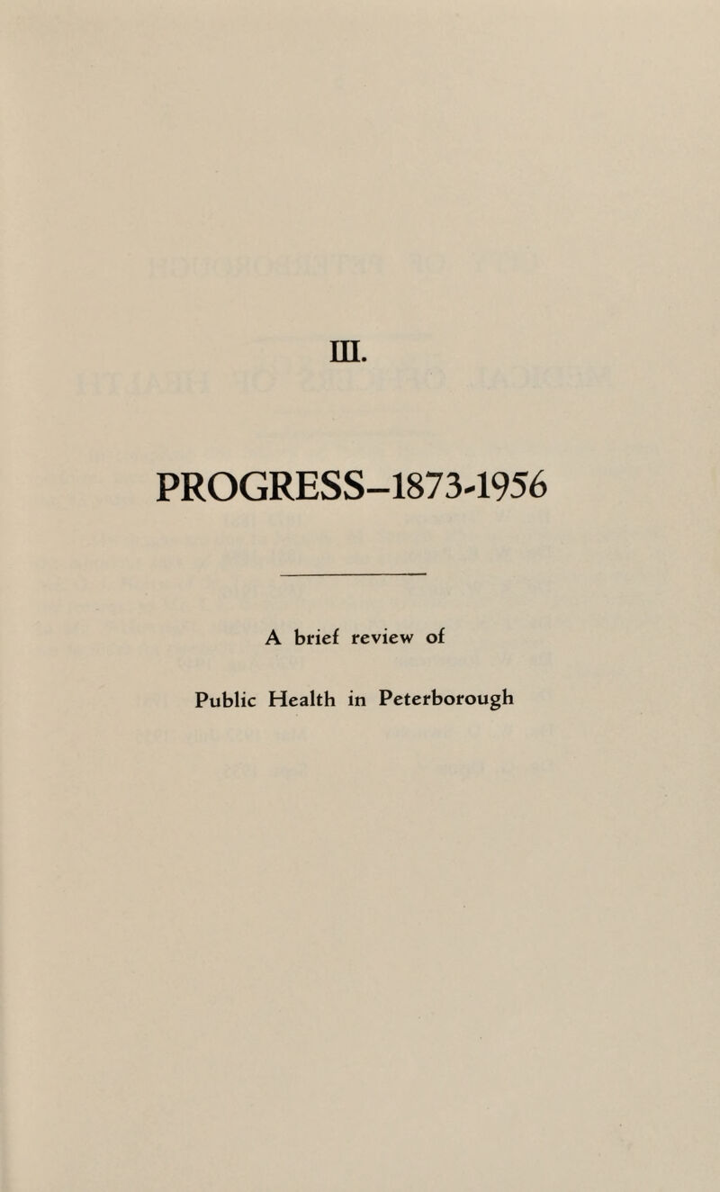 in. PROGRESS-18734956 A brief review of Public Health in Peterborough