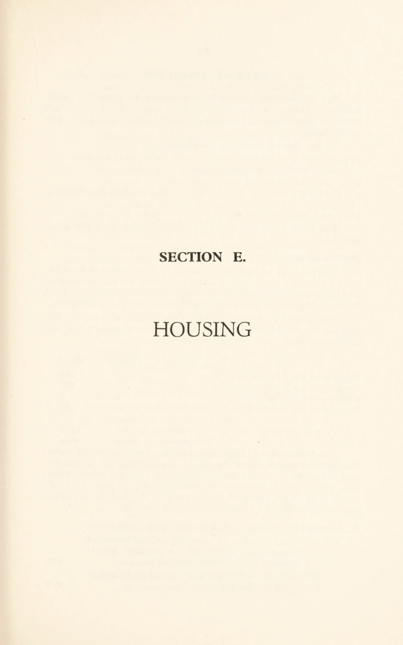 HOUSING
