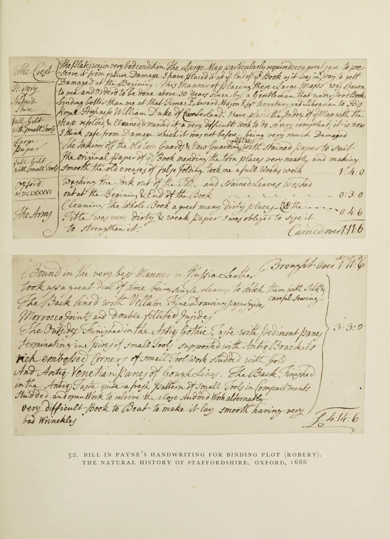 j /%£/(. -c/ofajt t</R/ 7A&t07i_ - . - -- -/&**? Sent*- ^ fa/ ' vf/nuLS*-^ fat/O///&n. /fit. fa/?*l'-fa/u77lt- i fa/p, d'LO'fc'r S .fa-etjpTi fafaef 7 < 1 C/StfalM'/ &fafa* tln A*. fa) fa/fa? JAvk^&c ,/tlfa^y^faUp ffat'/S. fcl/i AA/A/nfarf^*1/ ^ fa^aAti/ ^/faielfa) fa* fafart/ ^/rffaUfafa lord fa <fa so yfa/ c<r?ry^^/^ fa/w ftenu ——---\ffax/ Jn^'fnr?n ' &?n <*£*- ifafafa fa pfaf nfa~ fafars^ ^ fafanj l^efafa 77u*.*fa fafat-rrut/*^ ' *' ^ &M** ffl/fU fa/) fan. pu*fa)/if /l.y/tnfa/b tfaufaA /Ja/^-r /fai/tWA pfanfa' MjtciMnw 'fa /?7trfa /htfafatn/ Afa' fary/L^fyfaau c fa?n(>i/C/fal/l) C rf/vA/t^falny falA/VtjL- <y4t£t fa)ttfa/ U>tr>/ 1 /fa: 0 fayj/fan-’y /s*- A- AA (7h/fa^A*-- « A-\ #<n) L. d fa/tLis-ey fan A/ufa tnfa afa //-- /fa Cpe Jprfat r ^ u_-^ c «.. ^ 0-3:0 C fa/a^n*^-^ }/Cc A/fafa cfartrfa rl^^o/frzjMty /c^/yys/facy^//$//*—>■--,. ^ j AAc: j t<y~tnf 'iR&fi- /z^y'/y fa ?s&ru/ cl . f uxx^f /rlfan ^ fa fa/(yfa __ jfa fain / d/rsc £i‘ niny/./1 & / A^n./ /m /a* p4^^fey/~/fa7ant'7i£v fa* fa .<*£**>' - A AAA A&r> faAt dAty 7 t . - 4 V /. 7 ' M fay 2 7 // /, y £ &ST7'yyns' £/#&? / //- ip Cl/ Of ’ / /? \ nsrt/l- -, i ft/n7^<?n7/l<A/i^^/t-ps-'-Y'>ryu)(_/ ' p' is 1/ / V, (y *^v- f -—*— v_ is nfas A fa * 3 ^* 1' 'fa*— YA*~t A/u^fai/n?i7 o ytr/yfa^ ftA/yrVCM//vVYiy/fa A} A ^IfayfaAfa//^ //y/Jfay' AsA /ht^/Ay- /fajvc-7/^ * /rx , A (AfaAf A//Ac./ 7 fA ‘'U^A^/cfao. /M^fa/ZTU/ AfafaAn^/lTvy i>K.ttsTC-Srf fa.A+xrfa fa^fs/str/fat ^ /<nA«- A/tAf-{An<ZCA//fa 'HcA''0/n&qArecr /A/iz- r ^ rfzzna/fat Afafapy/ fafa£)/A nfa/C'^/ti1 • AAA^/tiIc^ • /A fafa/n^AcA/fa/. (fafafafac?a^A{ A/yf/Z/u ^Afa-faA/'iyn fa/^ J ^nfan^A'Afa// /faAAfah^fafafapvfac ^ TrrtT’ // //rTn/joy/~7?i£ nfajr IfA/vt c). afa) opc^ffacrr/ /c /clefasL ,c/fa/& yUt/tfaJ fafah/Hr/uAfa iH^p A /A/aA fa> fin'iA/ay. fam^/A/ia/fa^- 3:3:0 32. BILL IN Payne’s HANDWRITING FOR BINDING PLOT (ROBERT). THE NATURAL HISTORY OF STAFFORDSHIRE. OXFORD, 1686