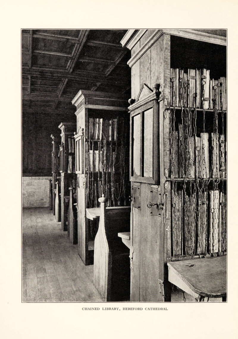CHAINED LIBRARY, HEREFORD CATHEDRAL