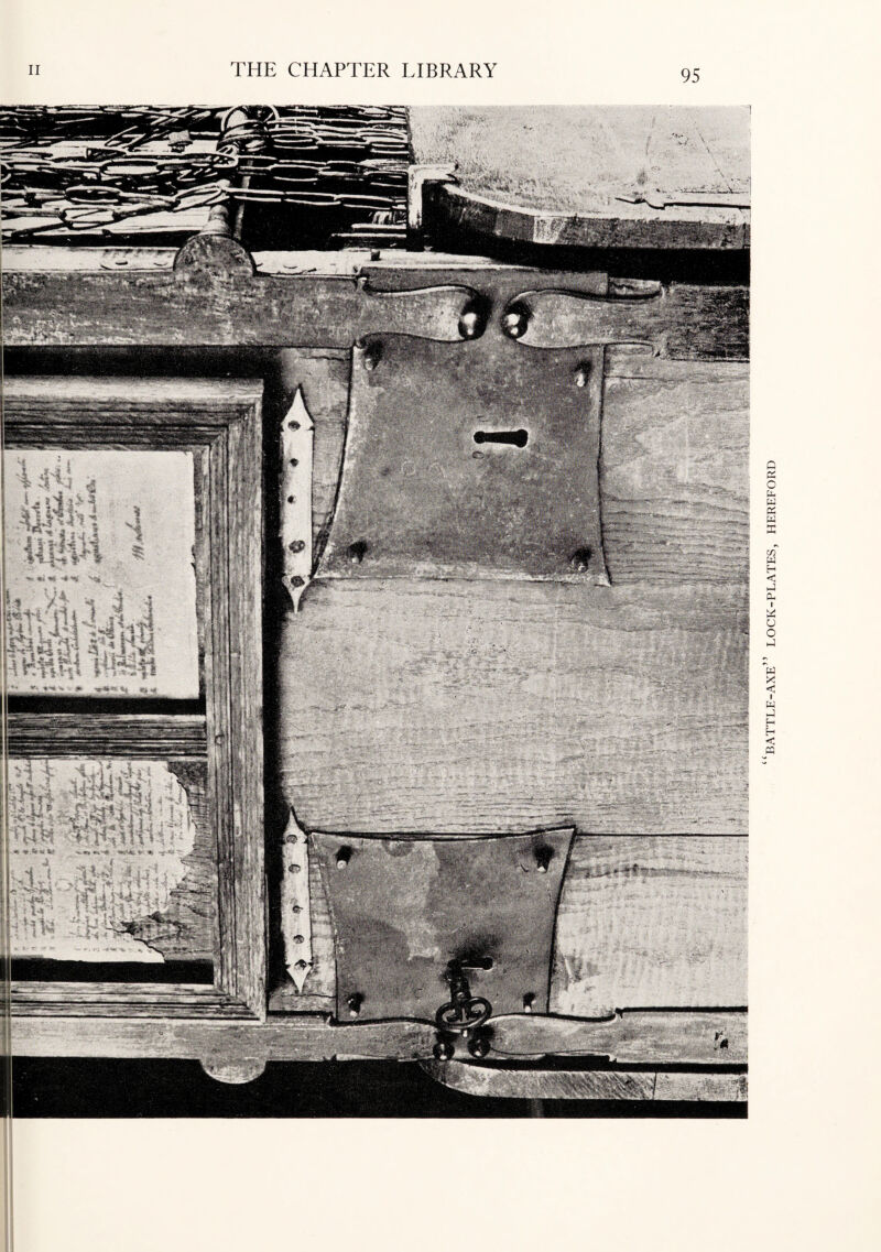 I : BATTLE-AXE LOCK-PLATES, HEREFORD
