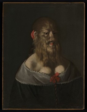 Barbara van Beck. Oil painting, ca. 1650.