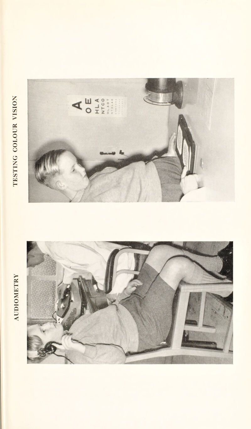 AUDIOMETRY TESTING COLOUR VISION